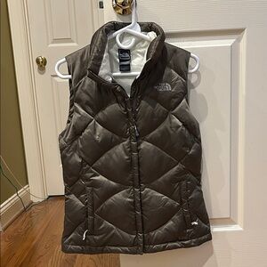The North Face Women's Dark Brown Quilted Vest
